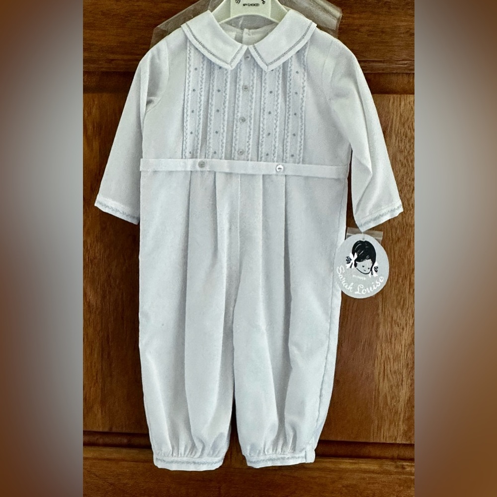 New With Tags Sarah Louise Boys Embroidered Longall 6 Month